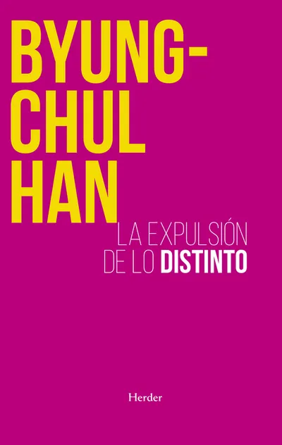 Expulsión de lo distinto (N.E.)