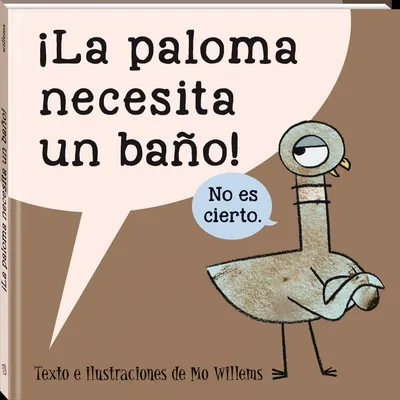 ¡La paloma necesita un baño!